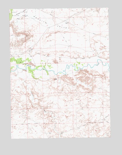 Ouray SE, UT USGS Topographic Map