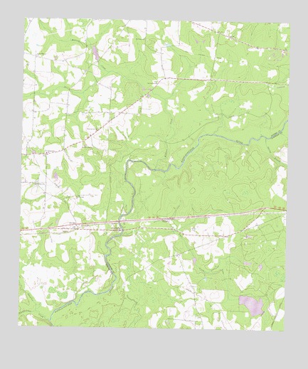 Ousley, GA USGS Topographic Map