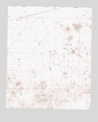 Outlaw Hill, AZ USGS Topographic Map