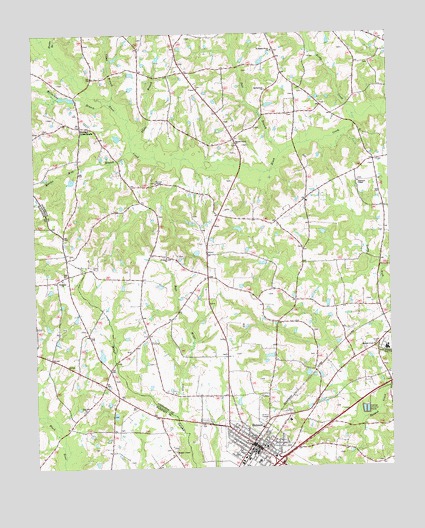 Benson, NC USGS Topographic Map