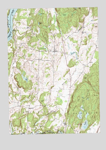 Benson, VT USGS Topographic Map