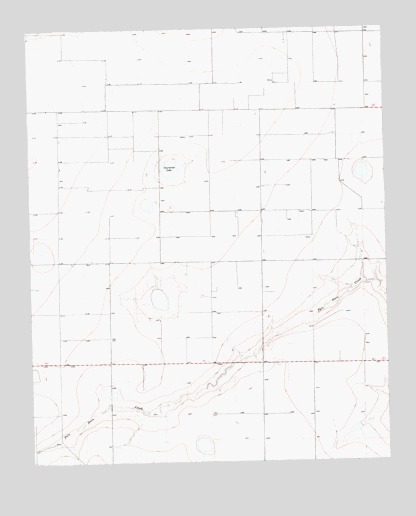 Overstreet Lake, TX USGS Topographic Map