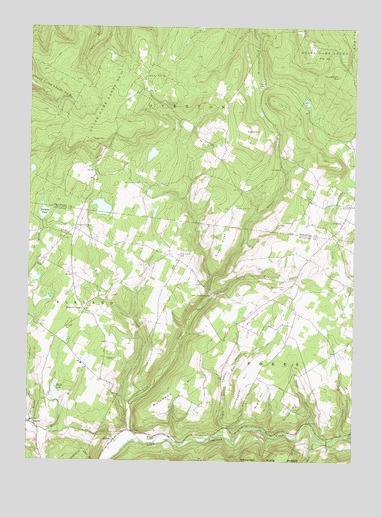 Overton, PA USGS Topographic Map