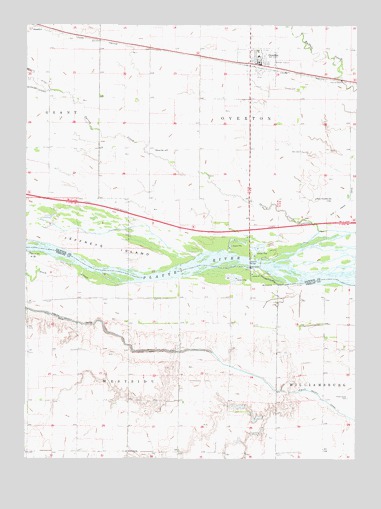 Overton, NE USGS Topographic Map
