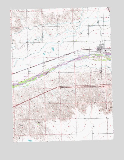 Ovid, CO USGS Topographic Map