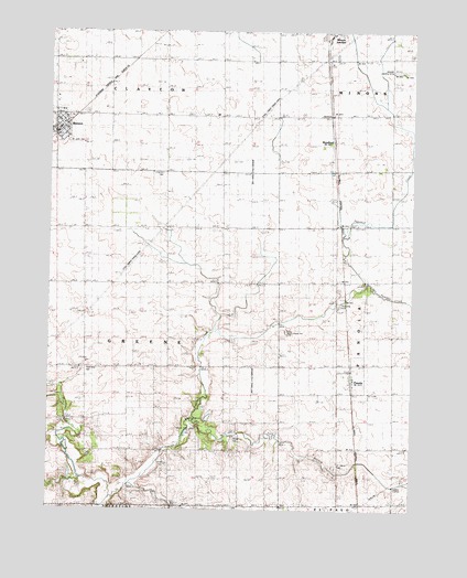 Benson, IL USGS Topographic Map