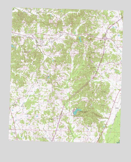Owens Wells, MS USGS Topographic Map