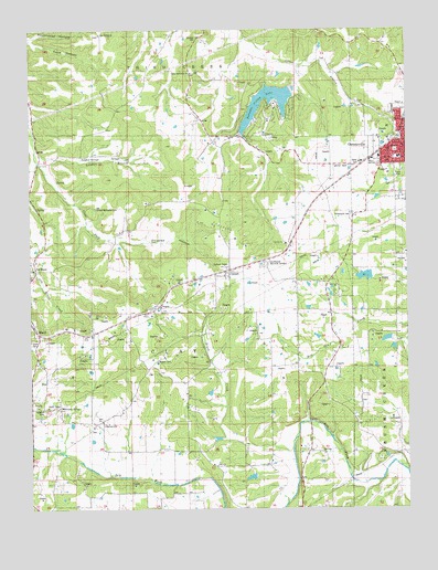 Owensville West, MO USGS Topographic Map