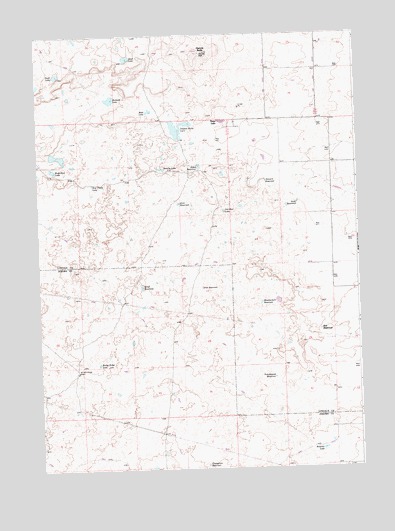 Owinza Butte, ID USGS Topographic Map