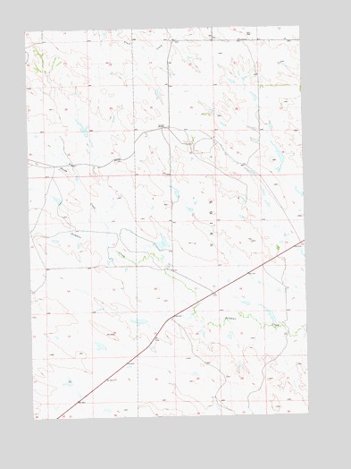 Owl Butte NE, SD USGS Topographic Map