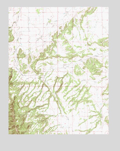 Owl Canyon, CO USGS Topographic Map