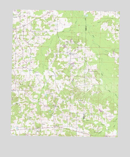 Owl Creek, MS USGS Topographic Map
