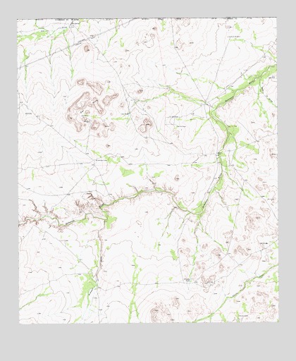 Owl Hills, TX USGS Topographic Map