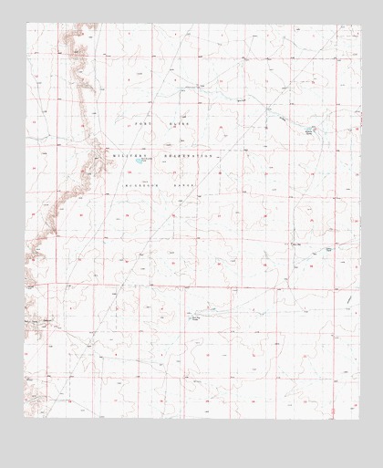 Owl Tank Canyon East, NM USGS Topographic Map