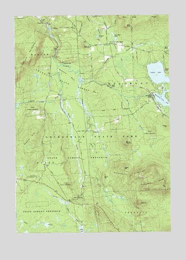 Owls Head, NY USGS Topographic Map