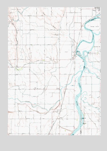 Owyhee, OR USGS Topographic Map