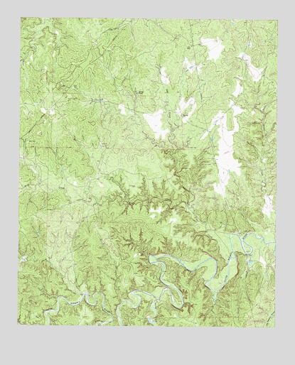Ox Yoke Creek, TX USGS Topographic Map