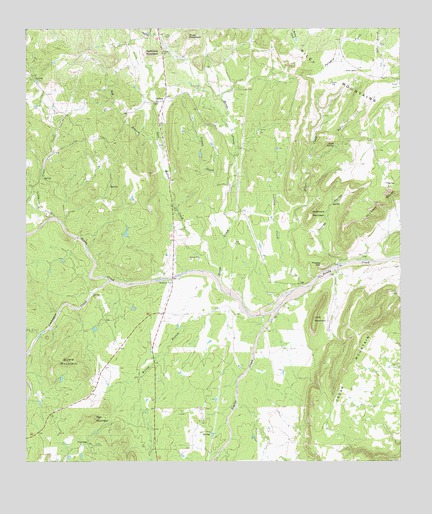 Oxford, TX USGS Topographic Map