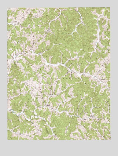 Oxford, WV USGS Topographic Map