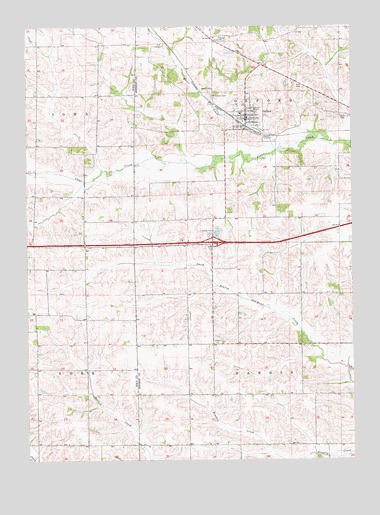 Oxford, IA USGS Topographic Map