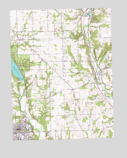 Oxford, OH USGS Topographic Map