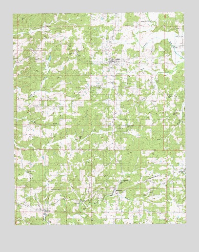 Oxford, AR USGS Topographic Map