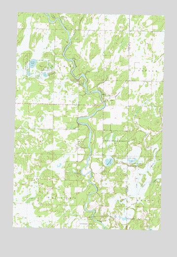 Oylen, MN USGS Topographic Map