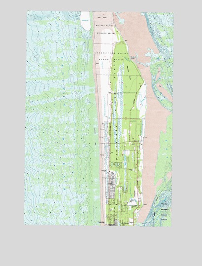 Oysterville, WA USGS Topographic Map
