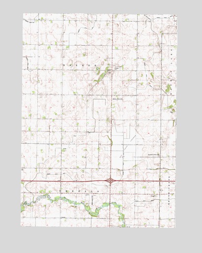 Oza Tanka Lakebed, MN USGS Topographic Map
