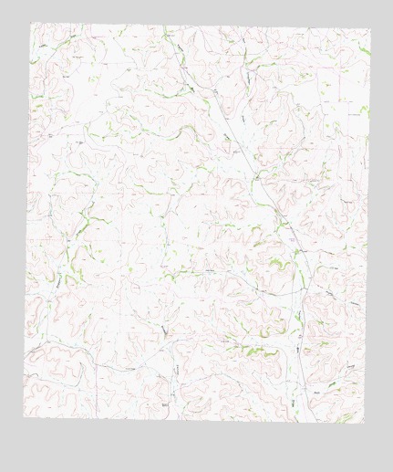 Ozona SE, TX USGS Topographic Map