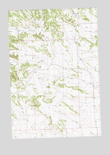 P K Ranch, MT USGS Topographic Map