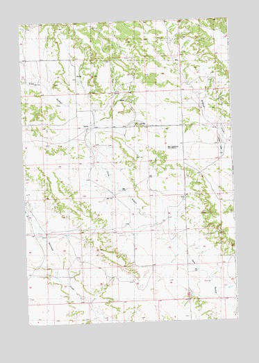 P K Ranch NE, MT USGS Topographic Map