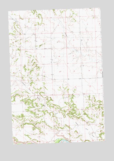 P K Ranch SE, MT USGS Topographic Map
