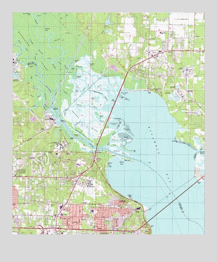 Pace, FL USGS Topographic Map