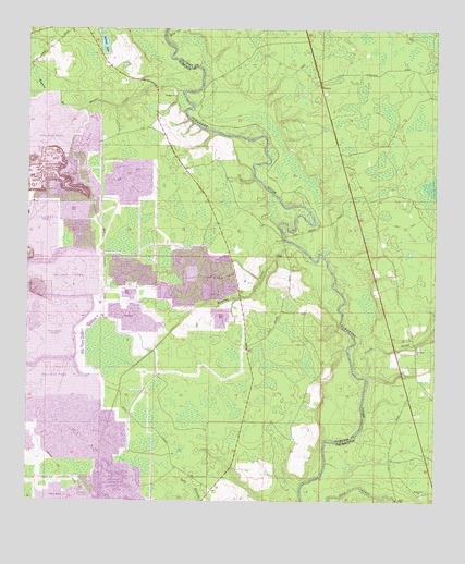 Benton, FL USGS Topographic Map