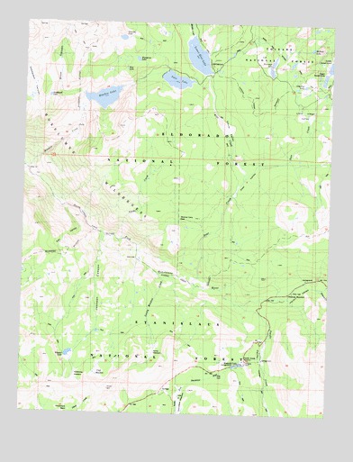 Pacific Valley, CA USGS Topographic Map