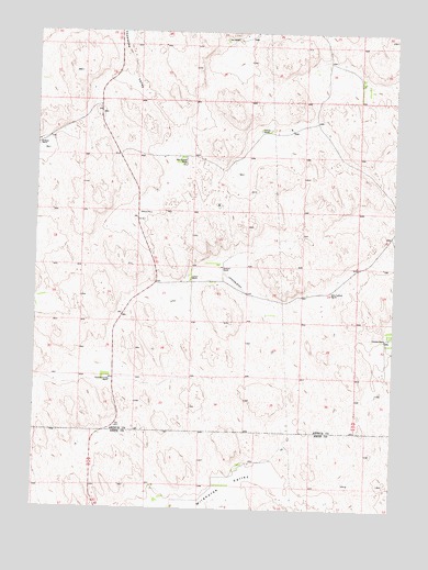 Packard Ranch, NE USGS Topographic Map