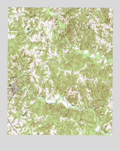 Pacolet Mills, SC USGS Topographic Map