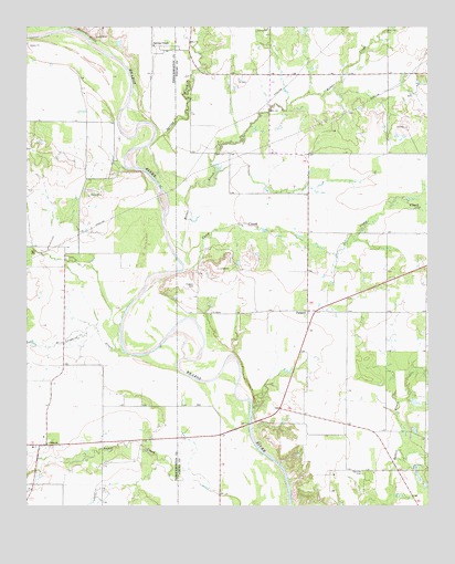 Padgett, TX USGS Topographic Map