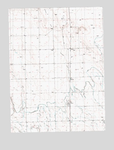 Padroni, CO USGS Topographic Map