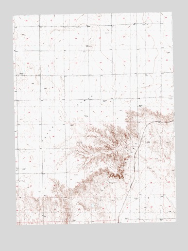 Padroni NW, CO USGS Topographic Map
