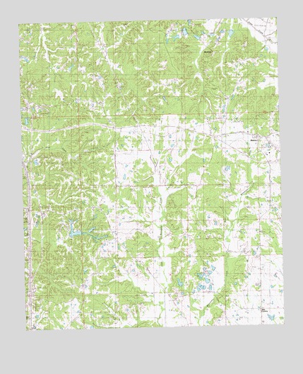 Benton, MS USGS Topographic Map