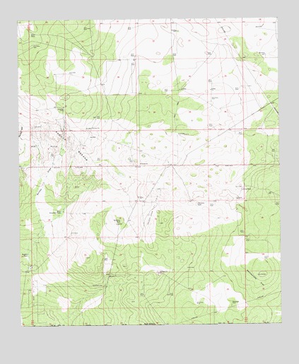 Paduca Breaks East, NM USGS Topographic Map