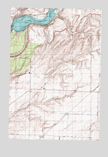 Page, WA USGS Topographic Map