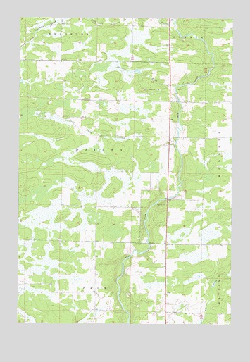 Page, MN USGS Topographic Map