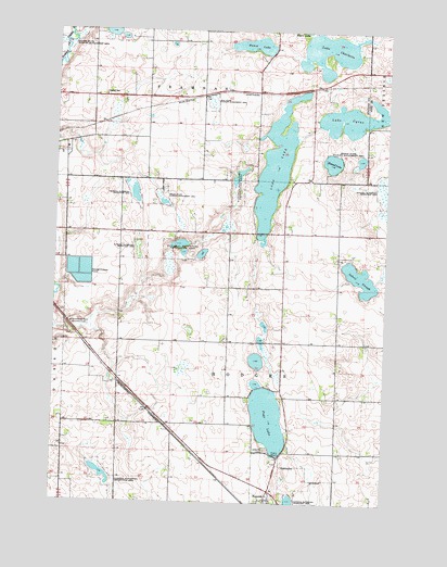 Page Lake, MN USGS Topographic Map