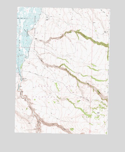 Page Springs, OR USGS Topographic Map
