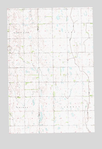 Page SW, ND USGS Topographic Map