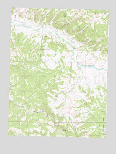 Pagoda, CO USGS Topographic Map