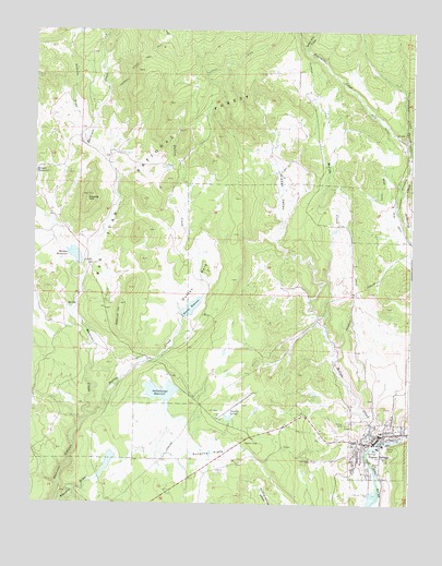 Pagosa Springs, CO USGS Topographic Map